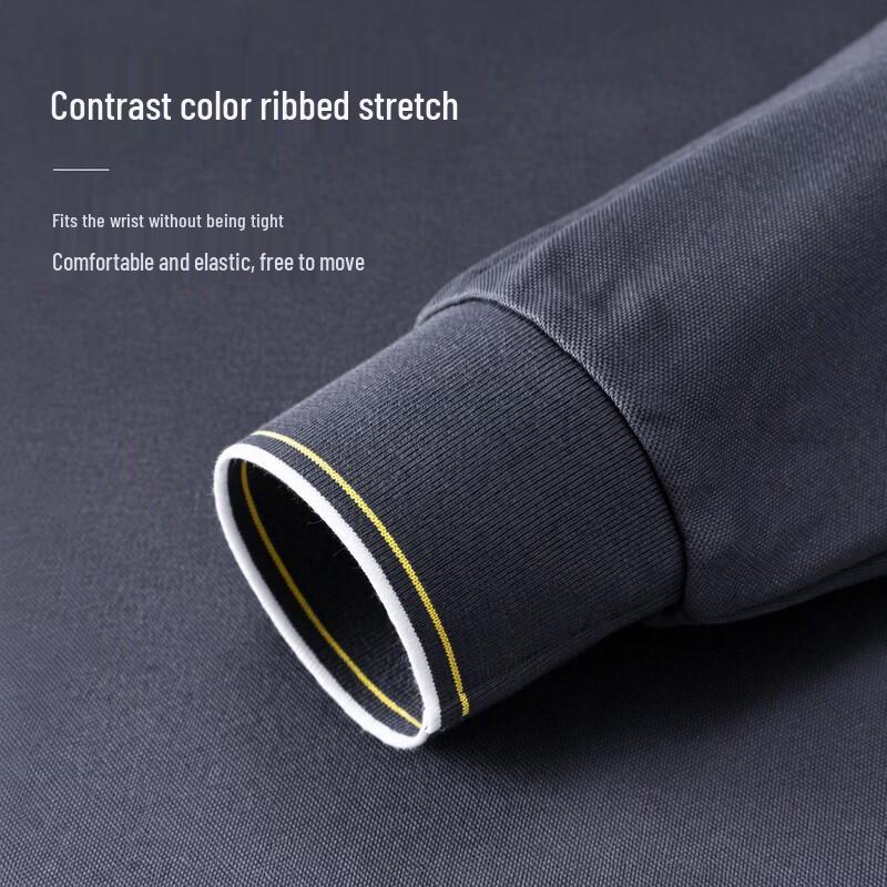 FIRS Men's Long-Sleeve Antibacterial Polo Shirt