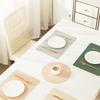 PU Leather Placemat Multipurpose Non-Slip Heat Resistant Table Mat For Home