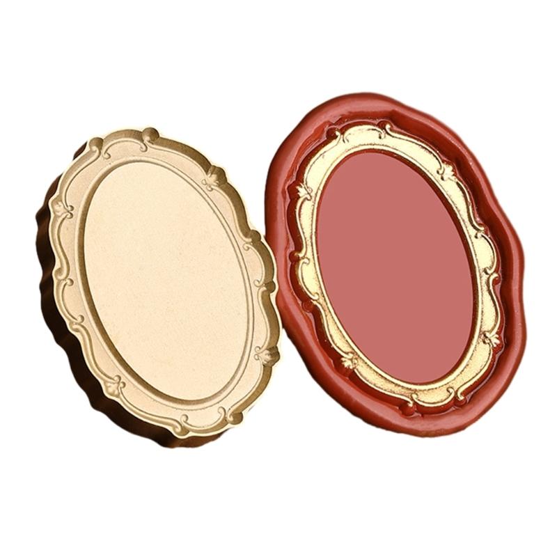 Matte Photo Frame Stamp Sealing Wax Stamp Head Fire Paint Lacquer Brass Seal Wax Stamp Head Envelope Wedding Invitation