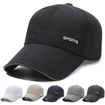 Pavasario Vasaros Vyriška Greitai Džiūstanti Skrybėlė Apsauga nuo Saulės Apsauginė Skrybėlė Su Raidėmis Plonas Tinklelis Kvėpuojantis Kepuraitė