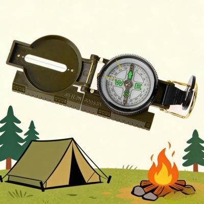 Campismo e caminhada – Bússolas