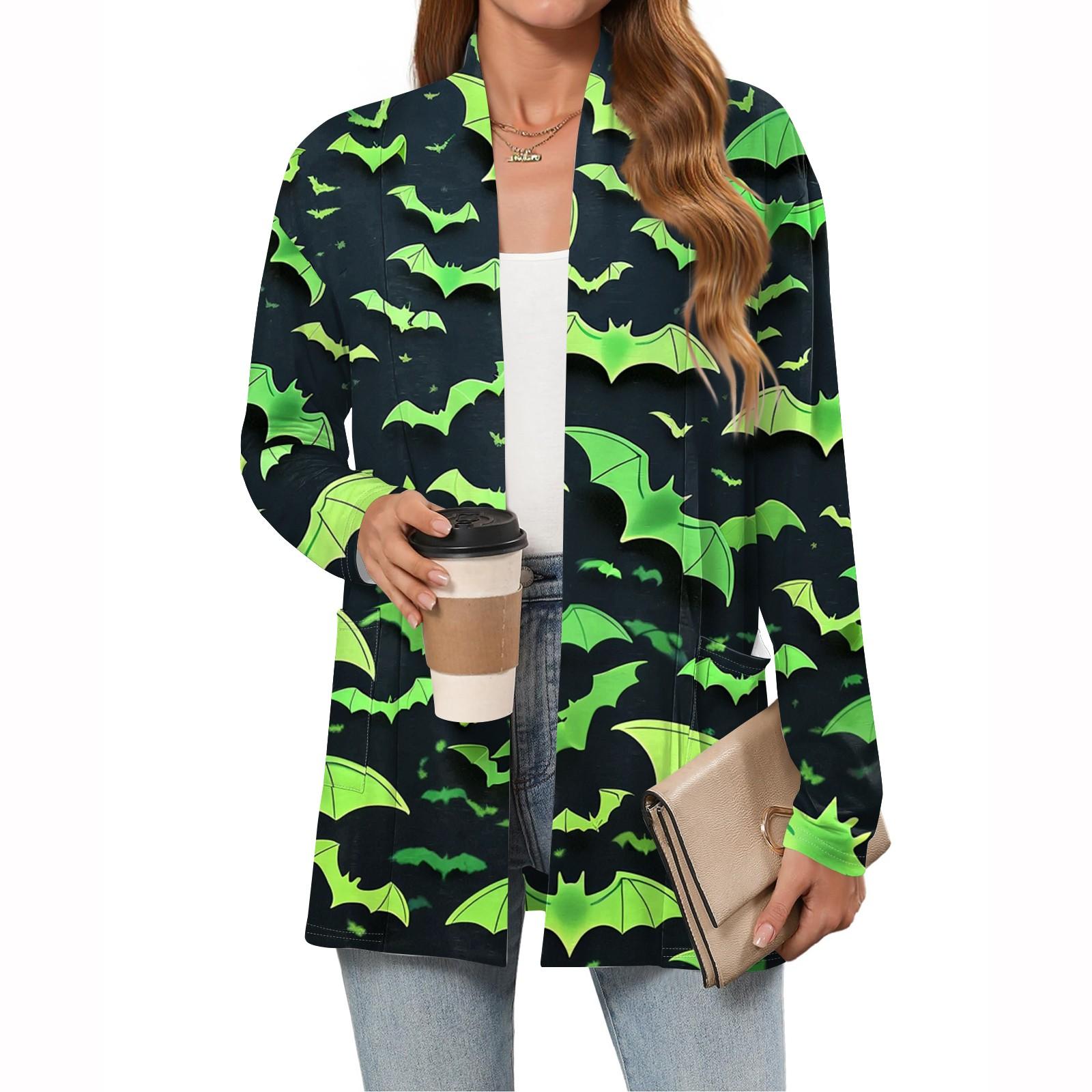 

Женские легкие кардиганы с открытой передней частью, с длинными рукавами, повседневные, свободные, тонкие кардиганы с карманами M