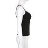 Spitze Hosenträger Tops Frauen Temperament V-ausschnitt Weste Mit Innen Außen Elastische Gestrickte Ärmelloses Top