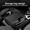 Hub Caps Car Armrest Mat Multi-function Storage Bag Soft Protect Pad For Alfa Romeo Giulia Stelvio Giulietta 156 159 147 Mito ToNV6 