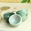 Lantian Jade Small Tea Bowl & Wine Cup - Guizhou Jade Gongfu Tea Cup Collection