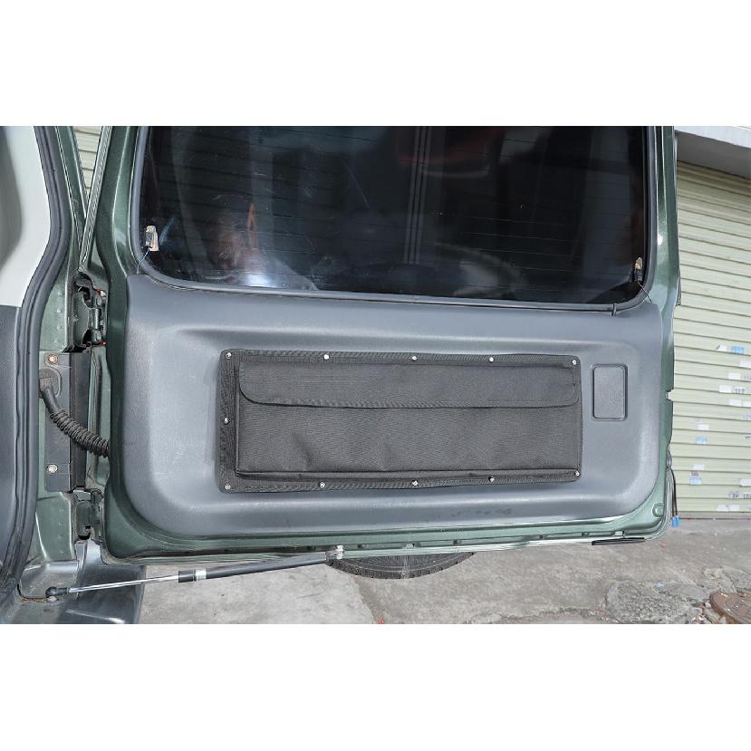 Tailgate Storage Bag Case Tail Door Tool Organizer Pocket for Suzuki Jimny 2012-2017 Stowing Tidying Car Interior Accessories