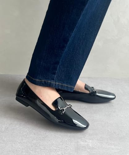 Oriental Traffic Women's Bit Loafers for All Weather Use (55106BLACK43)