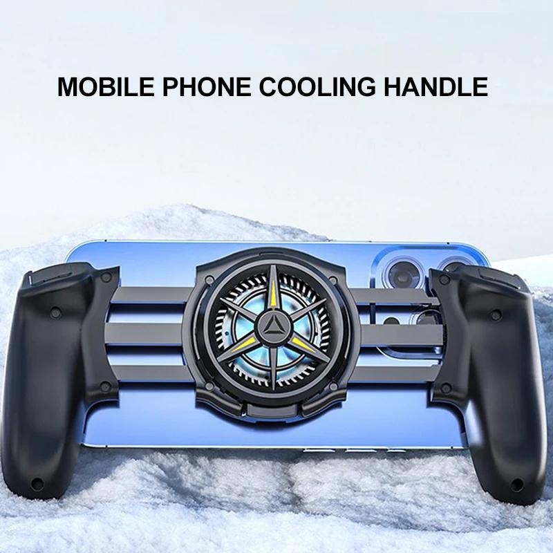 

Cooling Fan For Mobile Phone Radiator Portable Cooler Gamer For Cell Phone Cooler Fan Smartphone Cooler Cell Cooling Plate Mini чорний
