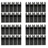 New Stronger 50PCS 34mm Carbon Steel Coarse Cutter Saw Blades Bi-metal Straight Wood Mix Oscillating Multitool Power Tool Kit