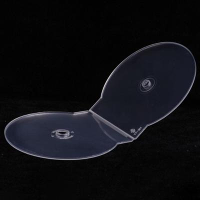 1/3 Adet Şeffaf Plastik Tek Parça Yuvarlak Disk Kutusu Cd Kutusu Cd Dvd Disk Kutusu