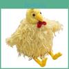 Longhaired Chick Plush Toy Cartoon Chicken Stuffed Animal For Kids And Collectors