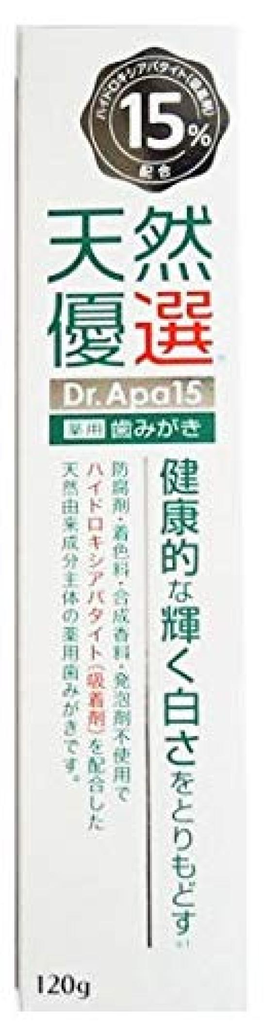

Natural Selection Medicinal Toothpaste Dr.Apa15 120g