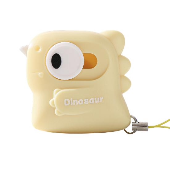 Dinosaur Unboxing Tool Ceramic Blade Mini Safety Knife for Opening Packages Magnetic светло-желтого