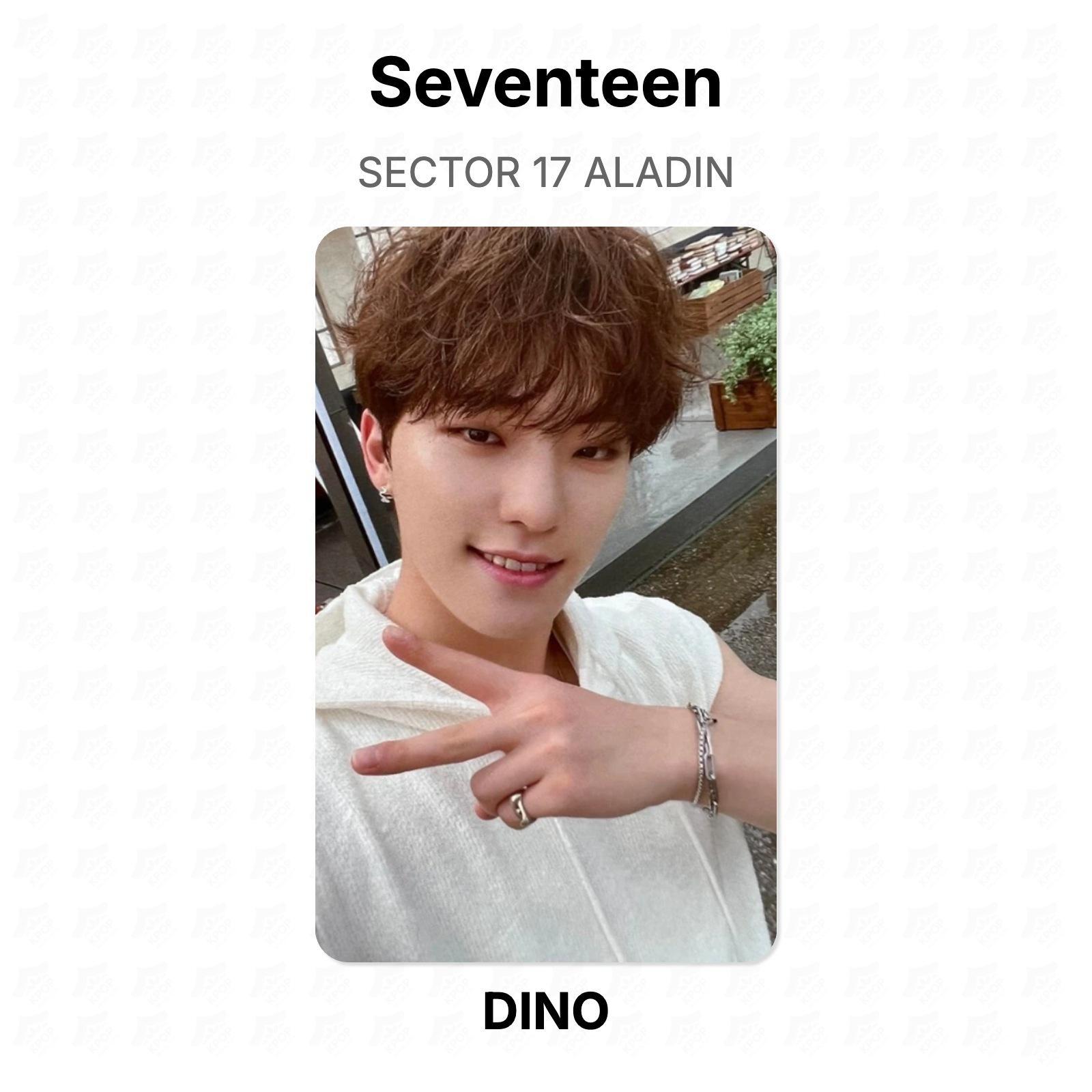 Seventeen SECTOR 17 ALADIN Official Photocard DINO