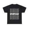 Retro School Sports Day Graphic Tee Shirt, S-5XL