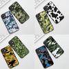 Camo Military Army Camouflage Pattern Phone Cover for Xiaomi Redmi Note 12 11 10 Pro 10A 10C 12C 14C A4 Note12 5G Soft Case