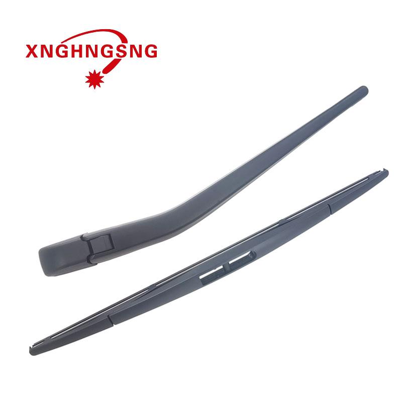 For TOYOTA Granvia Grand Hiace car rear wiper blade wiper blade rocker arm bracket glass cleaning defogging blade wiper arm + wiper blade чёрный