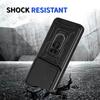 For Vivo Y400 5G Case with Slide Camera Lid PC+TPU Kickstand Phone Cover