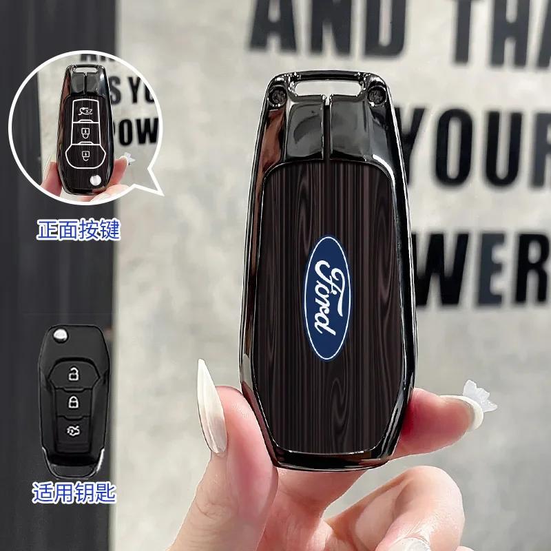 

Car Sticker Car Sticker 2025 Hot Car Smart Remote Key Case Auto Keyless Protective Cover For Ford Figo 2017 Mondeo 5 Ecosport Pu