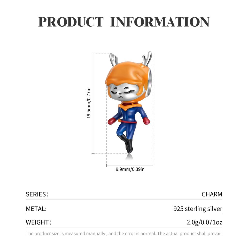 Ciondoli Cartoon Guerriero Scudo Eroe Perline Charm Argento Sterling 925 Originale Smalto Adatto Bracciali Charm Gioielli da Donna Moda Fai da Te