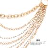 Accessories Temperament Fashion Metal Multi-layer Tassel Waist Chain Female Spice Girl Sexy Rhinestone Accessories Body Chain