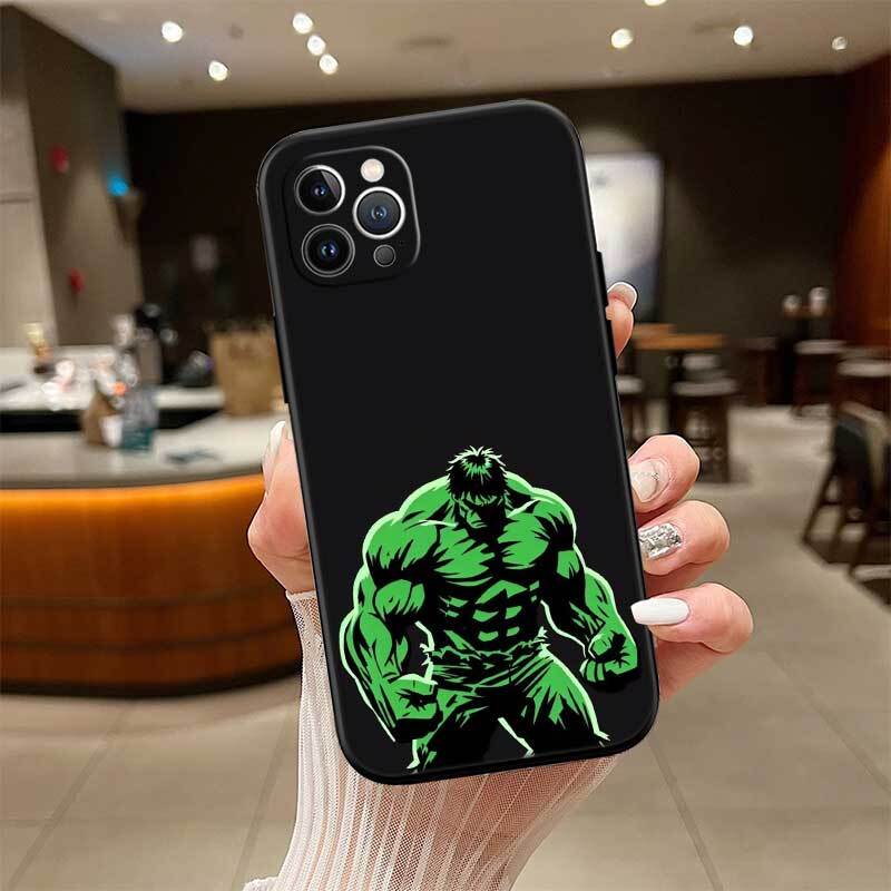 Marvel Hulk Shockproof Phone Case for iPhone 6 6s 7 8 11 12 13 14 15 16 17 16E XS Pro Max XR X SE Air