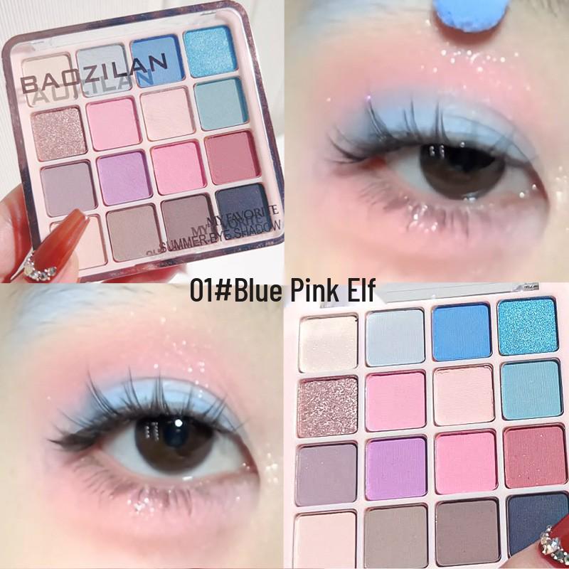 Versatile Multi-Color Eyeshadow Palette: Contour, Highlight & Matte Shimmer Earth Tones