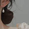 Elegant Anti-Pearl Ear Hooks: 925 Silver Niche Luxury Simple Earrings