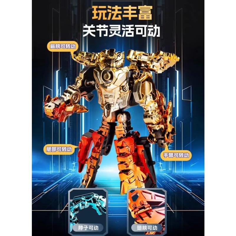 Latest Cool Plus Exquisite Products Combined Mecha Transforming Dinosaurs Toy Birth Date Present Boys' Dream Combination Toy