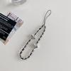 Elegant Handmade Beaded Keychain Pendant Mobile Phone Chain Strap Fashion Cellphone Rope Women Telephone Lanyard Jewelry