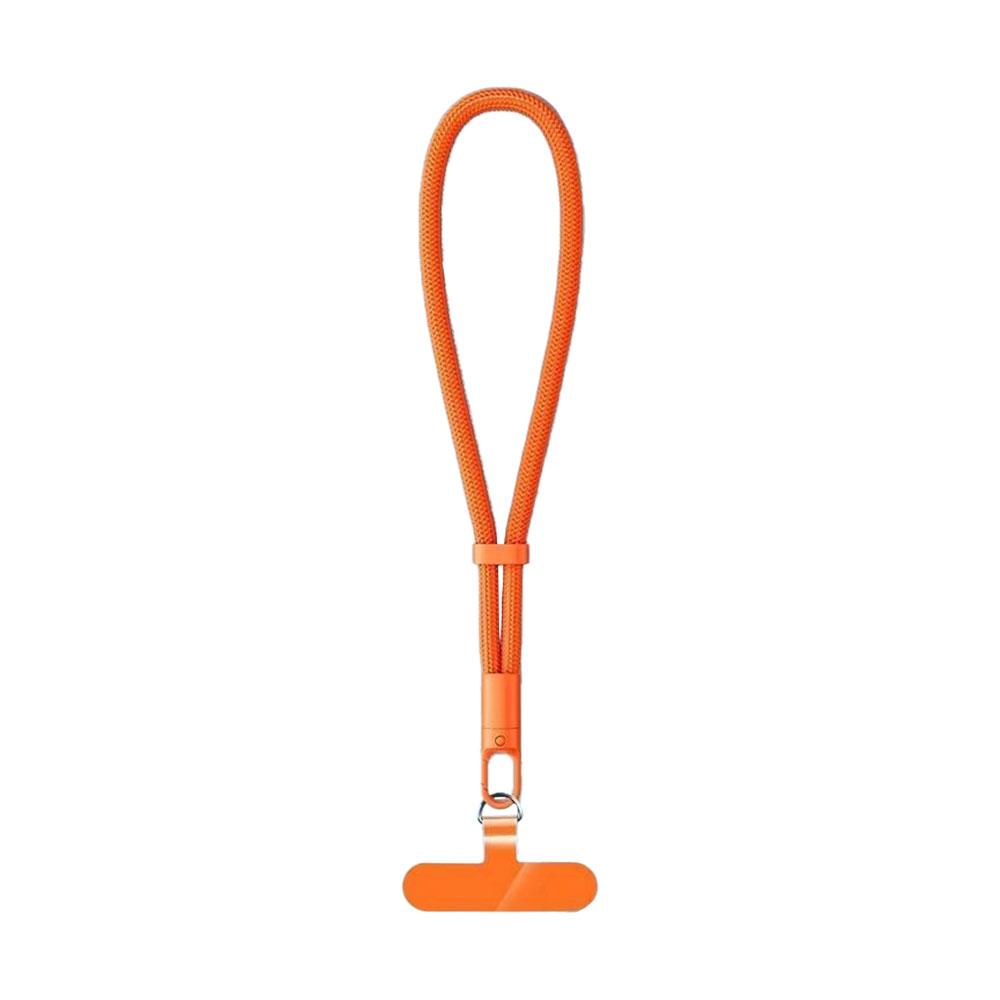 Lanière de téléphone universelle avec clip Améliorée Anti-chute Rotation à 360° Sangle réglable pour le cou/porté en bandoulière pour tous les étuis de téléphone