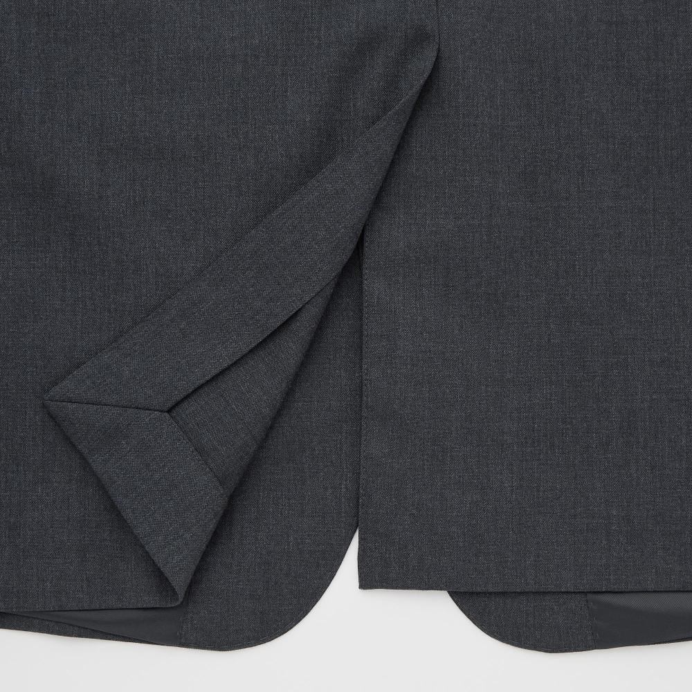 Uniqlo Japan Stretch Wool Jacket  Can Be Set Up 