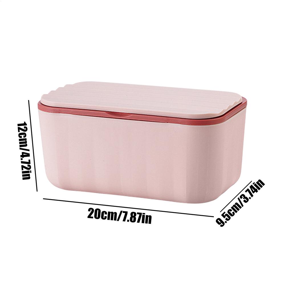 

Wipes Box Case Dustproof Wet Tissue Box With Lid Wet Tissue Storage Holder Dispenser For Home Car Office Paper Tissue Organizer рожевий