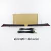 For Mazda CX-5 2022-2025 Rear Bumper Trunk Tail Light 3-in-1 Functions Rear Running Light + Brake Lamp + Dynamic Turn Signal