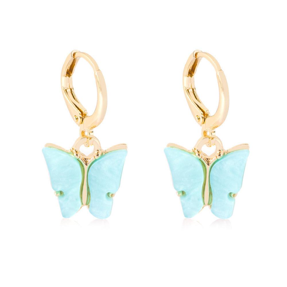 Earrings Butterfly Stylish Animal Design Chic Multicolor Womens Accessories Fashion