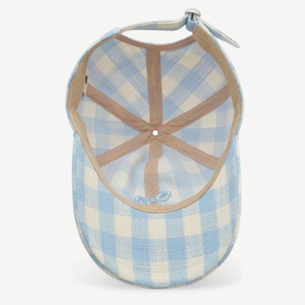Adjustable Baseball Cap Bowknot Embroidery Sun Hat Cute Peaked Cap  Outdoor Sports