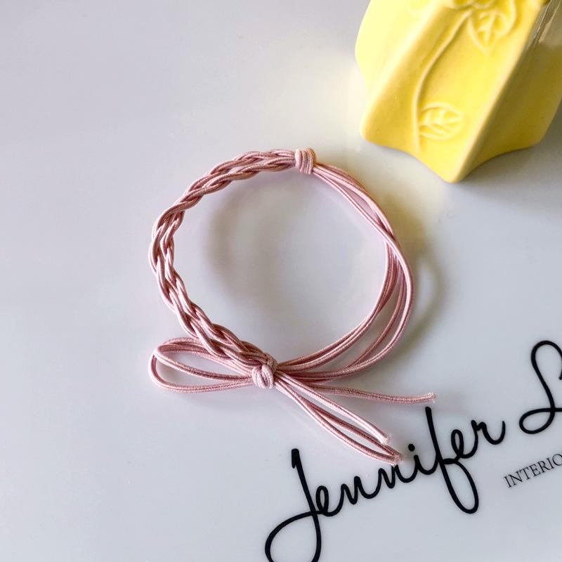 Korean Knotted Braided Butterfly Hair Rope for Women