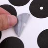 Plastic Billiard Table Spot Stickers 30 Pieces Round Black Dots for Cue Ball Positioning in Pool Room