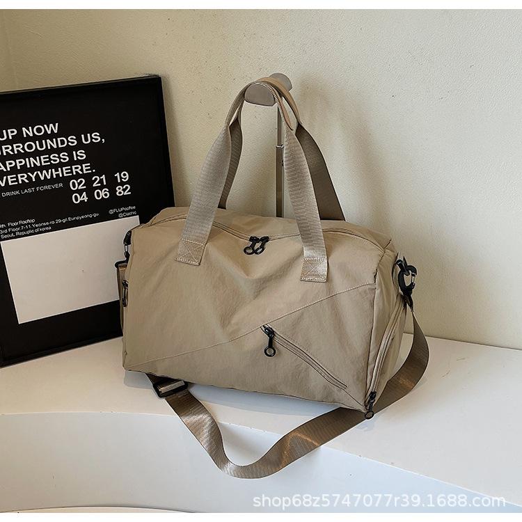 

Dry and wet separation men s travel bag sports fitness bag 2025 new short-distance business trip women s luggage travel bag хаки