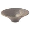 Marui Seito Shigaraki Ware Hechimon 15cm Smoked Bowl, Approx. Diameter, Rust, Black, MR-3-4113