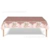 Rose Gold Diamond One-year-old Tablecloth for 18, 50 and 60 Years Old, One-time Party Tablecloth Theme Scene Decoration Props