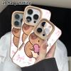 Phone Case: 2D Flat Lambskin Suitable for iPhone 18, 17, 16, 15, 14, 13 Pro Film Protective Case, Full of Girly Vibes, Christmas and Halloween Gift