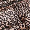 2025 Spring Women's Warm Leopard Print Hooded Cotton Coat - Simple and Versatile