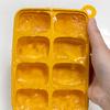 Silicone Ice Cube Tray with Lid 8 Cavities Easy Release Summer Refrigerator Cocktail Whiskey Ice Maker Press Mold Kitchen Supplies