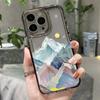 Applicable to iPhone17Pro premium sense color mountain space phone case Apple 16 transparent 15/14 niche X generation
