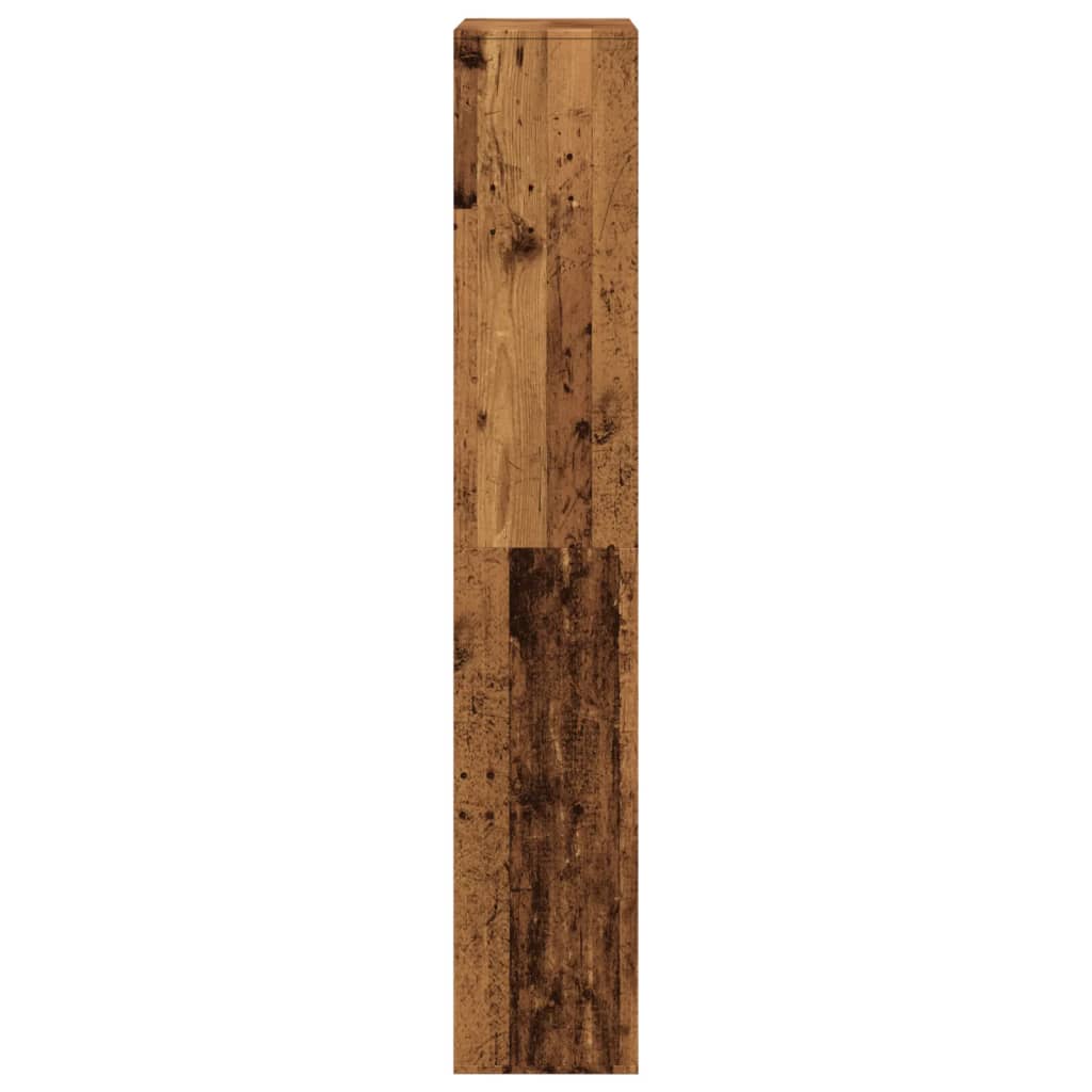 Vidaxl Regał, Stare Drewno, 100X33X187,5 Cm, Materiał Drewnopochodny