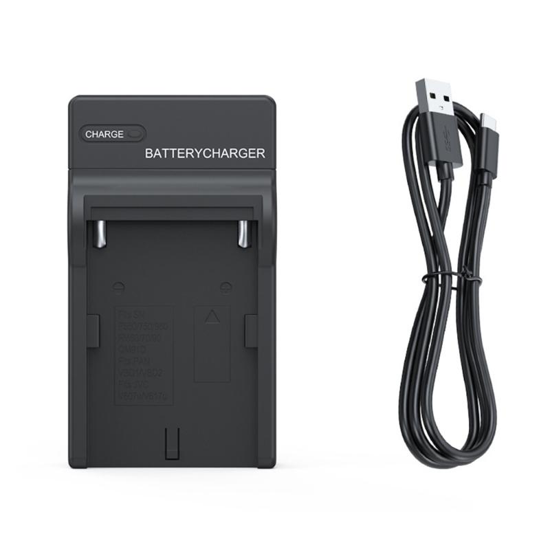 

USB C Camera Battery Charging Adapter Replacement for FM500H QM51D QM71 F550 F570 QM71 QMR QM91D Battery 1