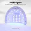 Lampe de Durcissement pour Gel à Ongles Professionnelle SUNONE - Lampe Photothérapie & Cuisson à Séchage Rapide pour Débutants Salons d'Ongles à Domicile