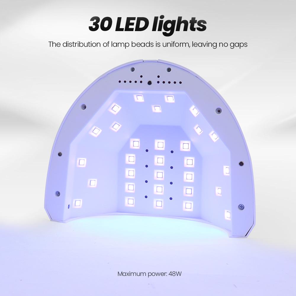 Lampe de Durcissement pour Gel à Ongles Professionnelle SUNONE - Lampe Photothérapie & Cuisson à Séchage Rapide pour Débutants Salons d'Ongles à Domicile