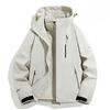 Fall/winter New Three-in-one Jacket Female Detachable Two-piece Waterproof Coat.